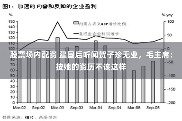 股票场内配资 建国后听闻贺子珍无业，毛主席：按她的资历不该这样