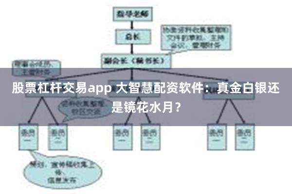 股票杠杆交易app 大智慧配资软件：真金白银还是镜花水月？