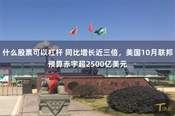 什么股票可以杠杆 同比增长近三倍，美国10月联邦预算赤字超2500亿美元